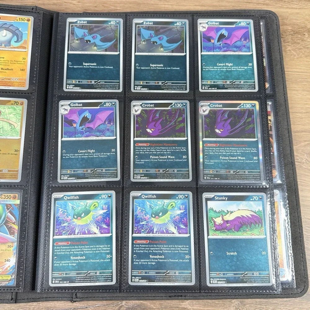 Pokemon Chaos Rising Complete Master Set 100% Plus Gamegenic Binder Included